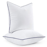 Fluffy Down Alternative Filling Pillow Inserts White 22x22 Inch
